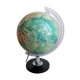 Bright vintage earth globe made in Italy 1970