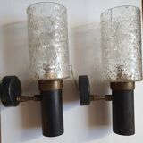 Pair of vintage wall lamps