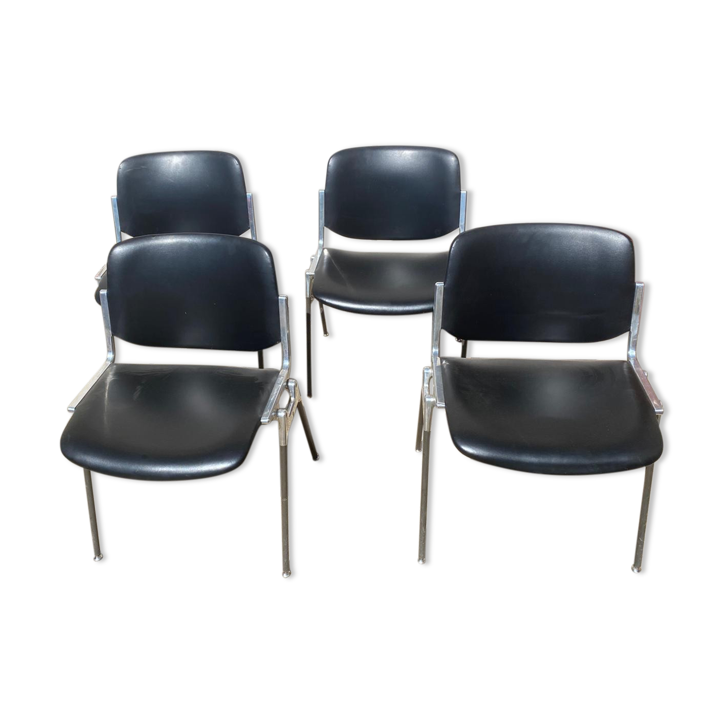 DSC 106 chairs by Giancarlo Pirelli edited by Castelli, Italy