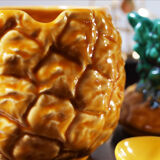 Ceramic pineapple sugar box