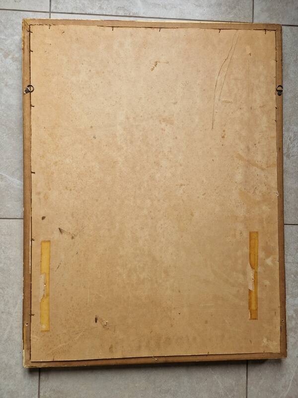 Antonio Andivero (1934-2017) - Colour lithograph - The Visit - 15/75