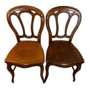 Paire de chaises Art
