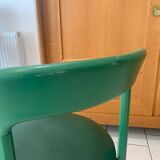 Chaise Bruno Rey Verte vintage (3)