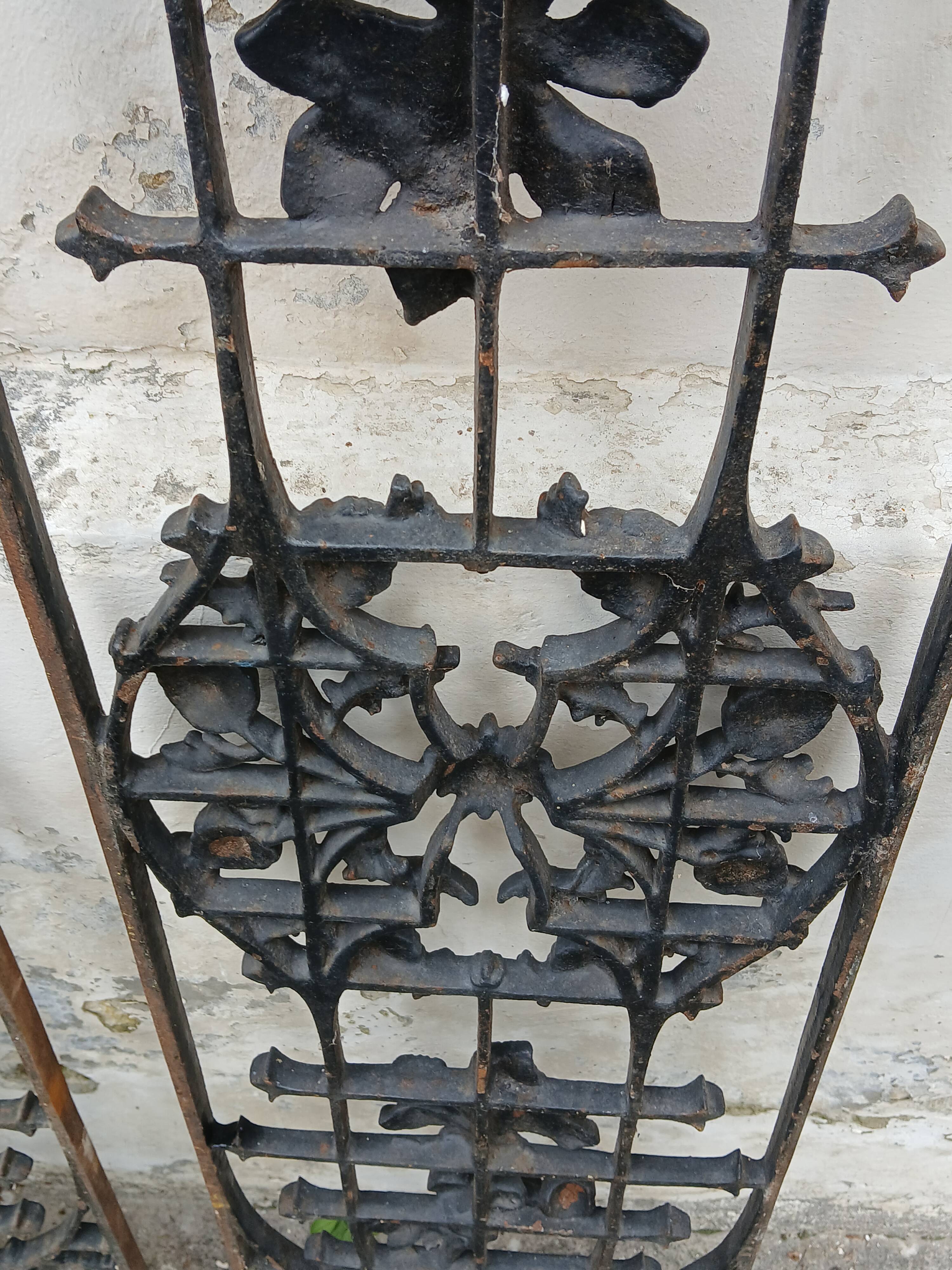 Old door grilles