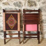 Set of 2 traditional Indian chairs