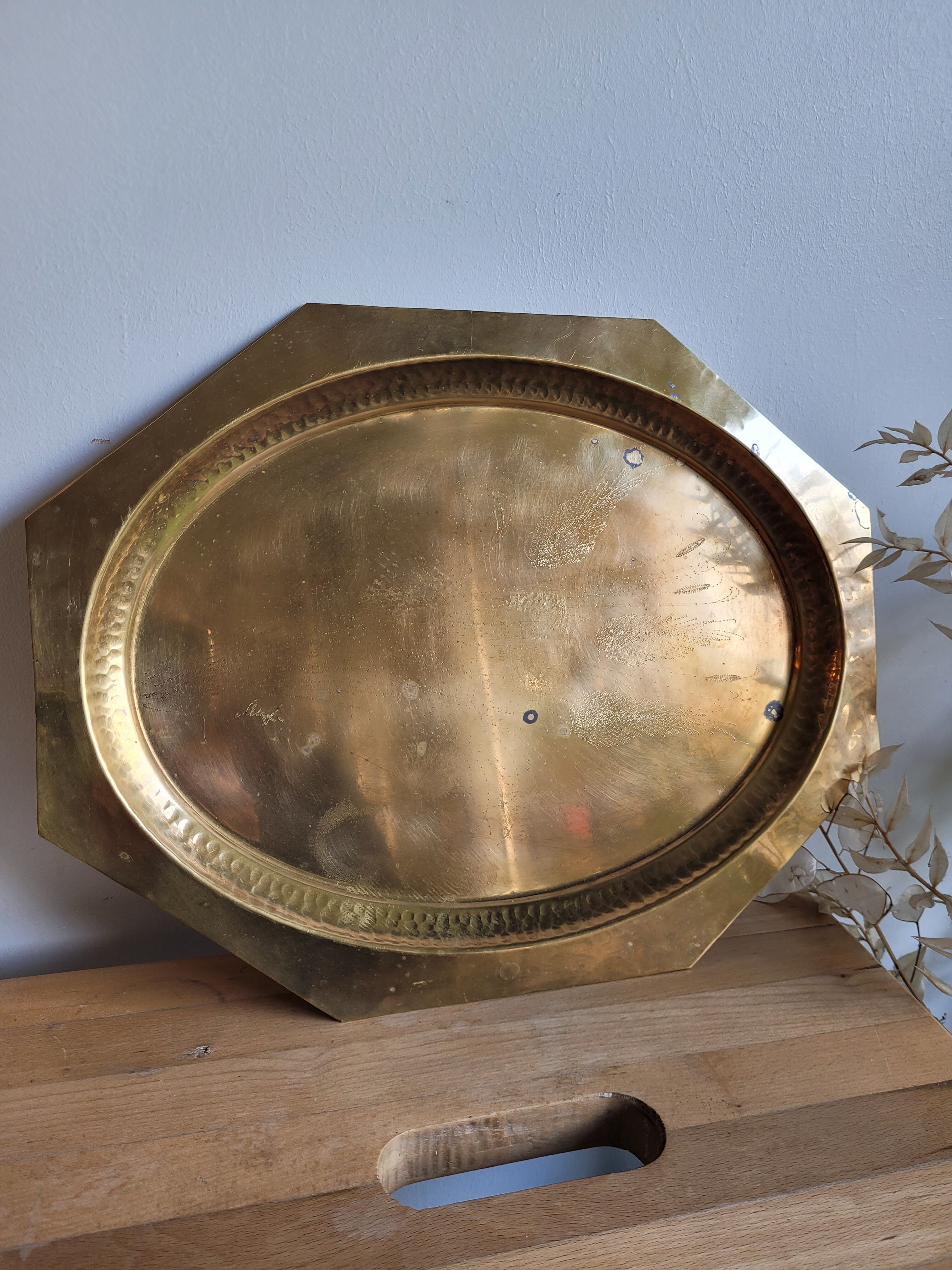 Brass tray