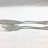 Christofle - Fish Service Cutlery Model Cross Ribbons