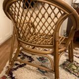 Fauteuil en rotin