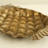 Vide poche vintage ananas en laiton