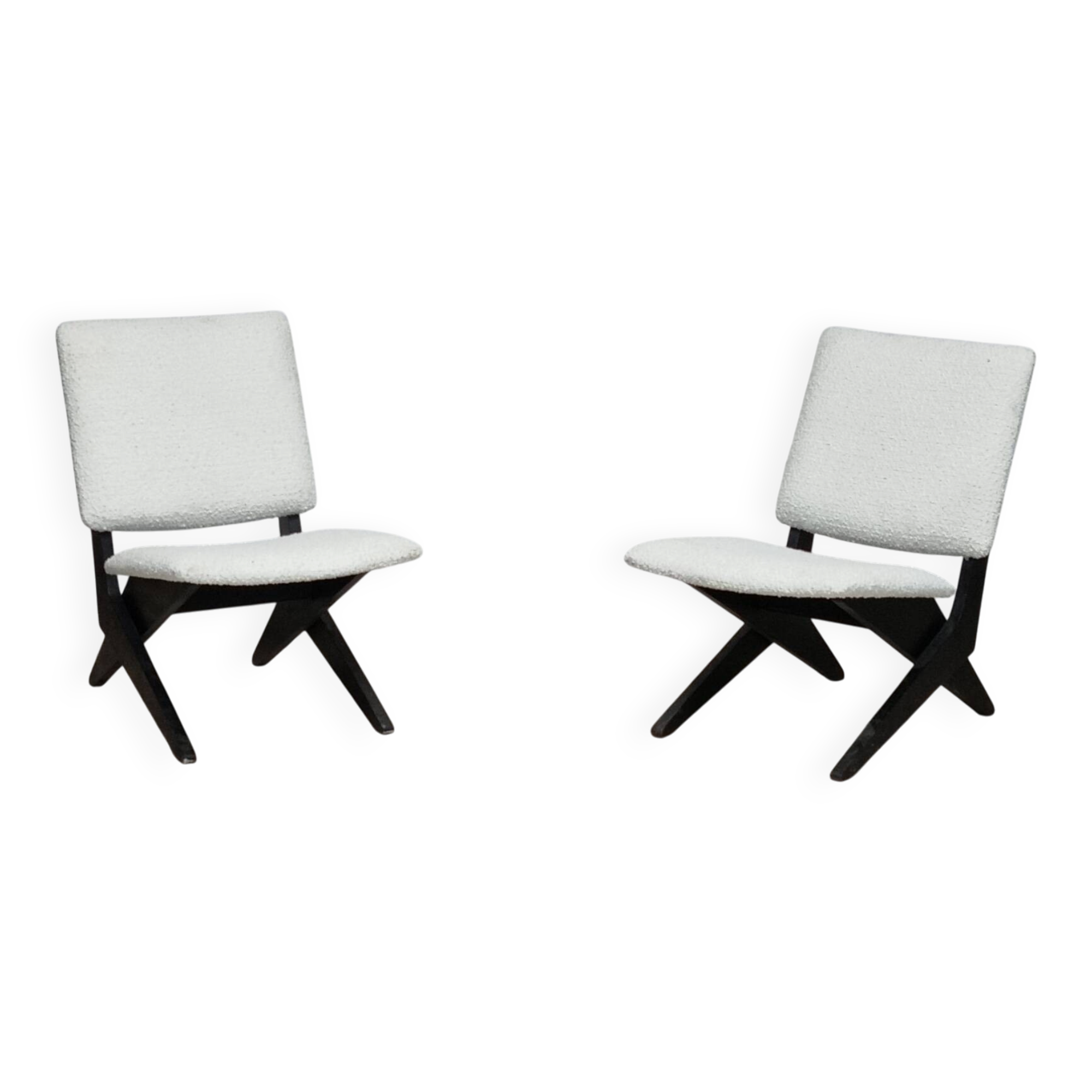 Jan van grunsven vintage designer armchairs 1950s 1960s
