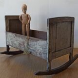Old, antique cradle.