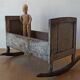 Old, antique cradle.