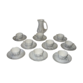 Niderviller coffee service 9 pieces from the 50s