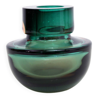Vase Sommerso en verre de Murano 1970