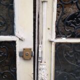 Porte entrée de chateaux chéne ...