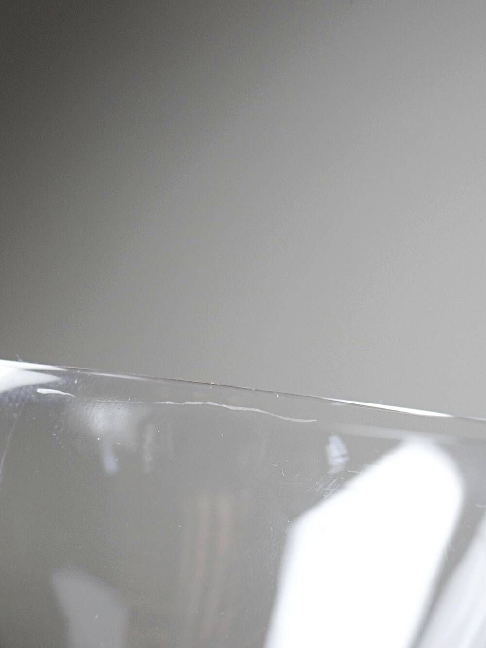 Antique service of 6 cut crystal glasses attributed to Moser, Bohemia.