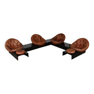 Illum Wikkelsø Apollo sofa for Ryesberg Møbler, Denmark 1970s