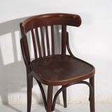 Anciennes chaises de bistro de style viennois (vers 1920). Ensemble de 4 pièces #1