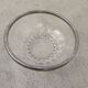 Crystal bowl with a rim