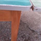 Vintage wooden formica kitchen table