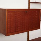 Royal System wall unit designed by Poul Cadovius for Cado, Denmark 1950’s