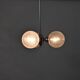 Vintage Sputnik Bubble Glass Lamp