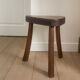 Brutalist tripod stool