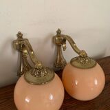 Pair of antique wall sconces
