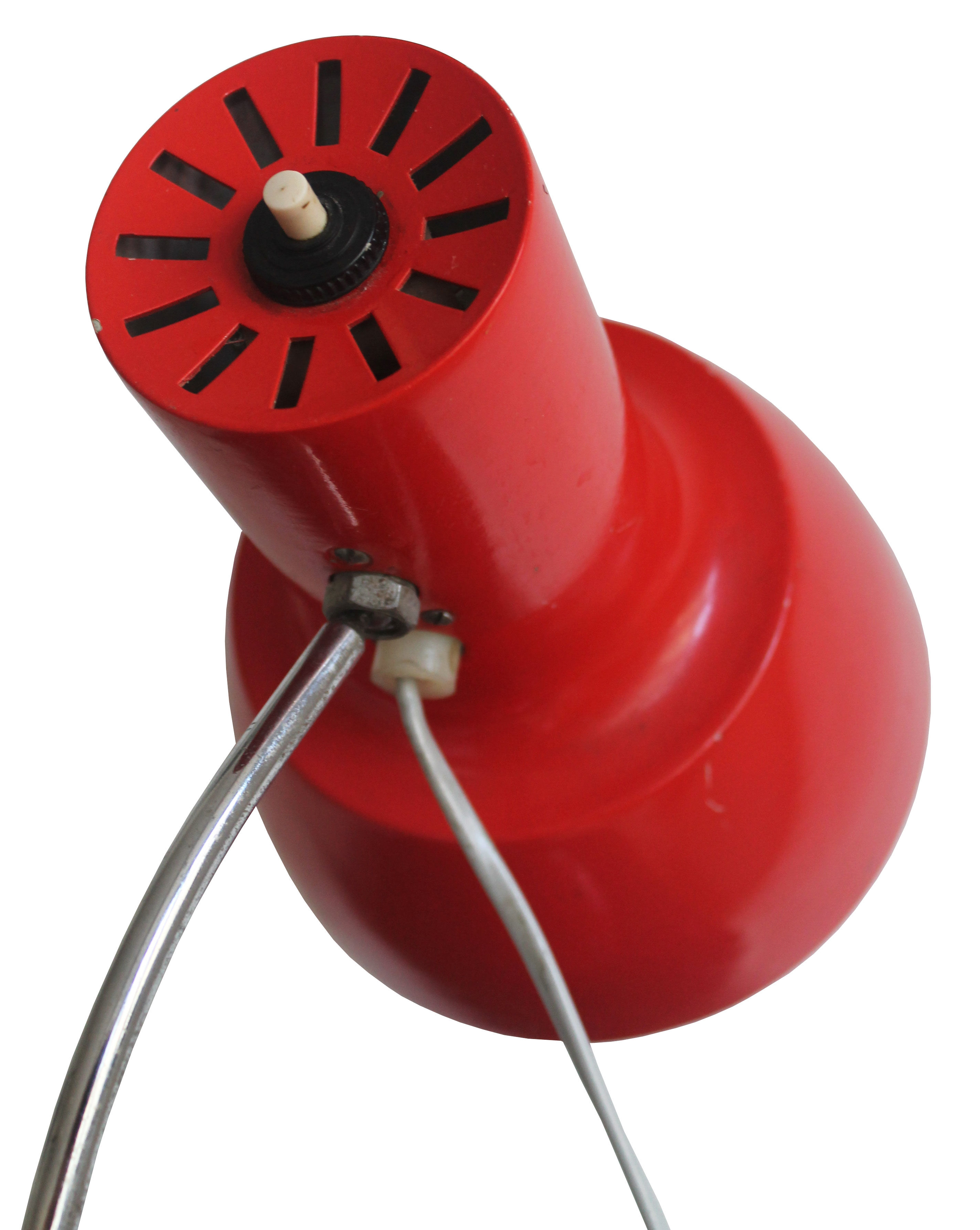 1960's Mid Century Desk Lamp by Josef Hurka