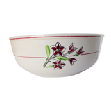 Vintage Salins porcelain salad bowl