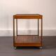 Teak trolley or side table by Opal Möbel, Germany, 1960s.