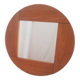 Solid elm mirror