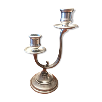 Tin candlestick