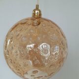 XL Amber Globe Suspension