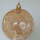 XL Amber Globe Suspension