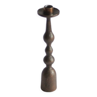 Brutalist candle stick, 1970s