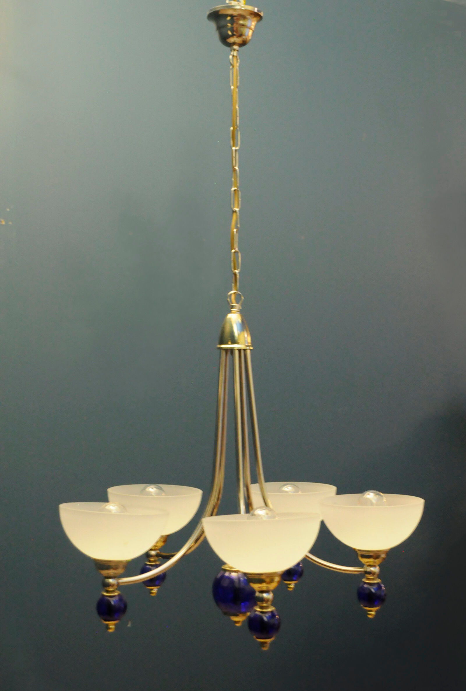 Italian chandelier signed