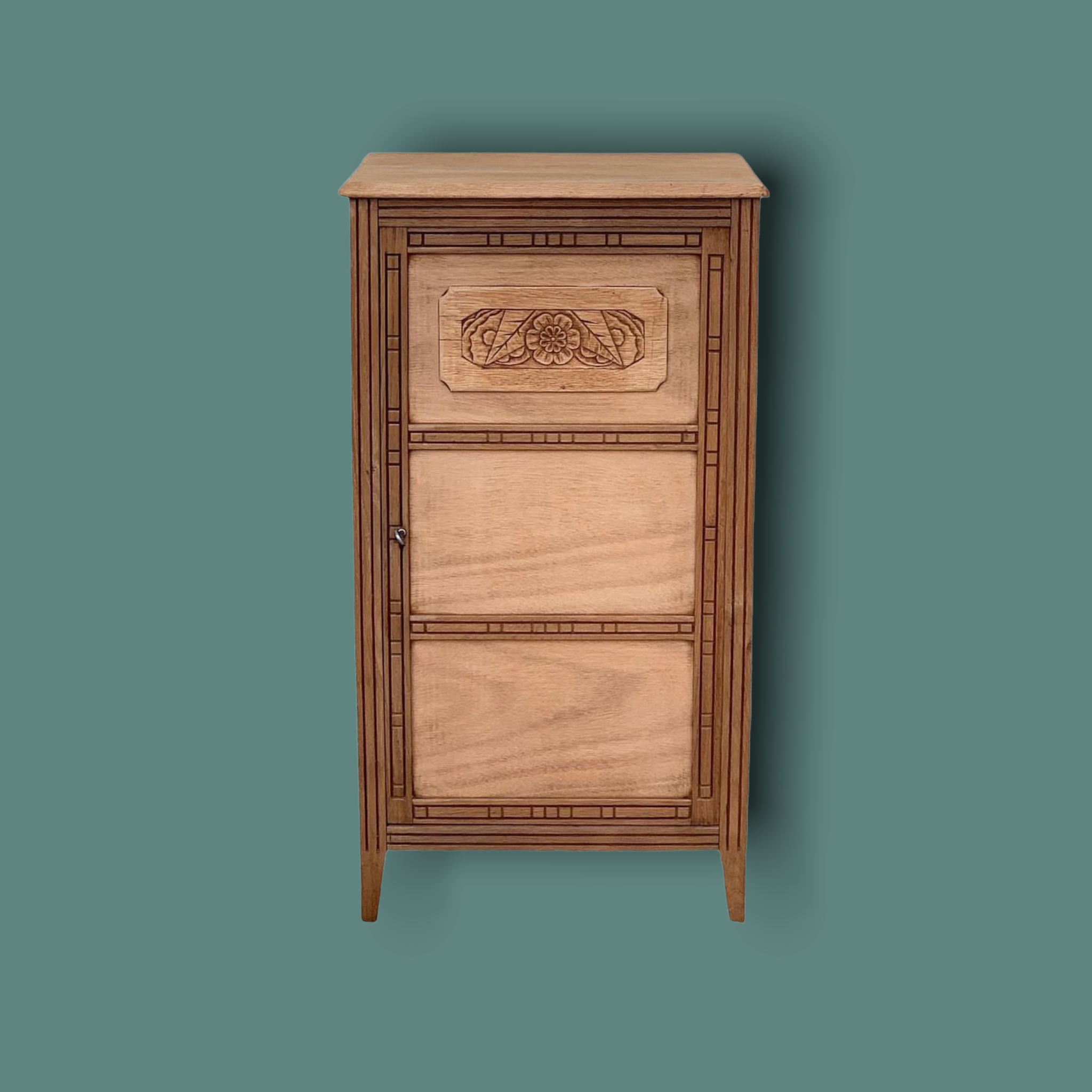 Parisian buffet art deco wood brut 1930