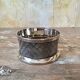 Silver metal bottle coaster