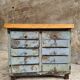 Industrial chest of drawers steel TV sideboard