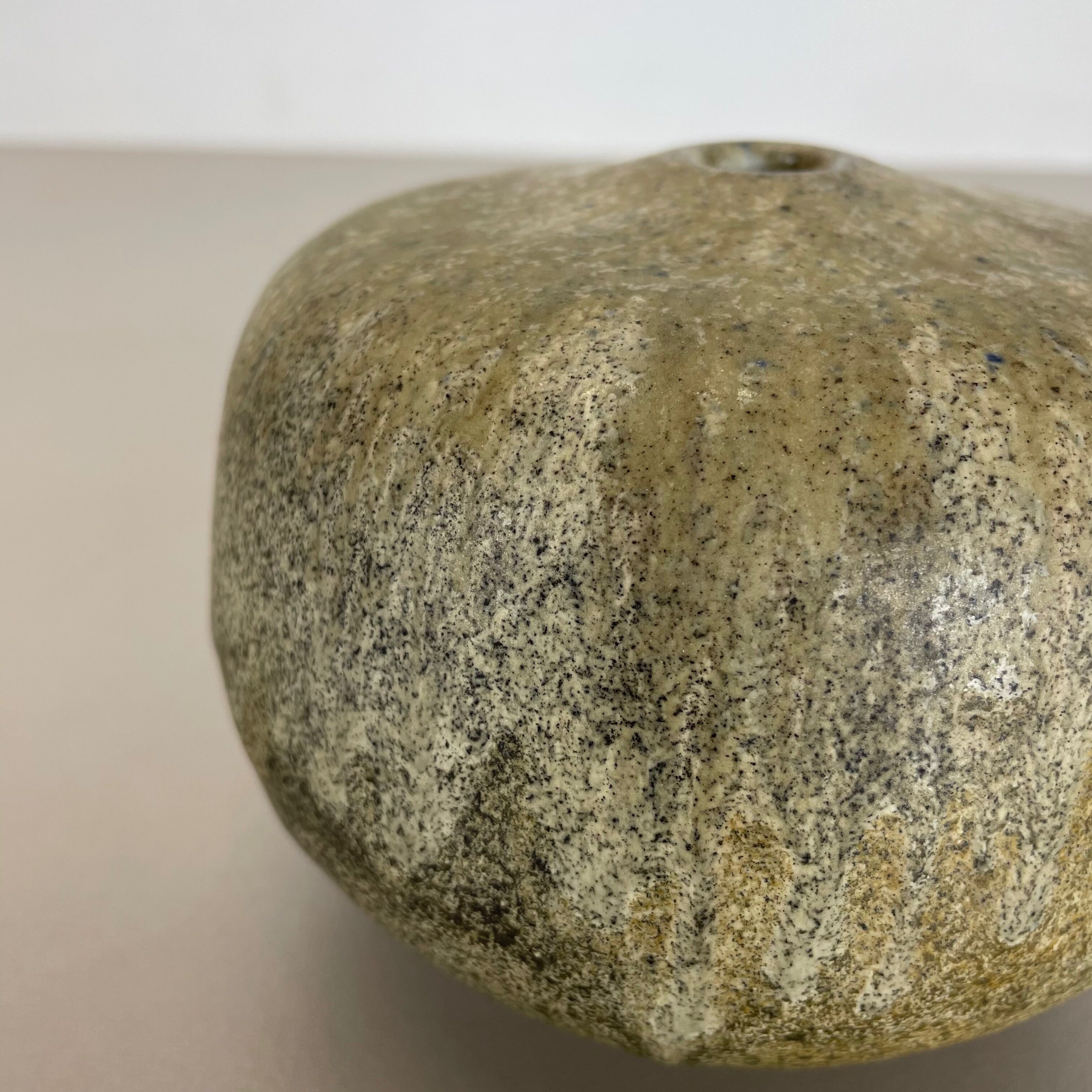 Sculptural Studio Pottery Vase Object by Otto Meier, Worpswede, Germany, 1970s