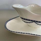 Salins iron clay sauceboat, Vincennes model