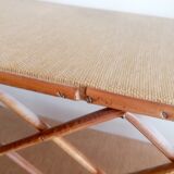 Vintage rattan shelf