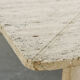 Large table basse en travertin
