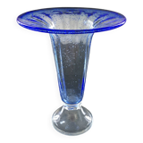 Grand vase Biot bleu