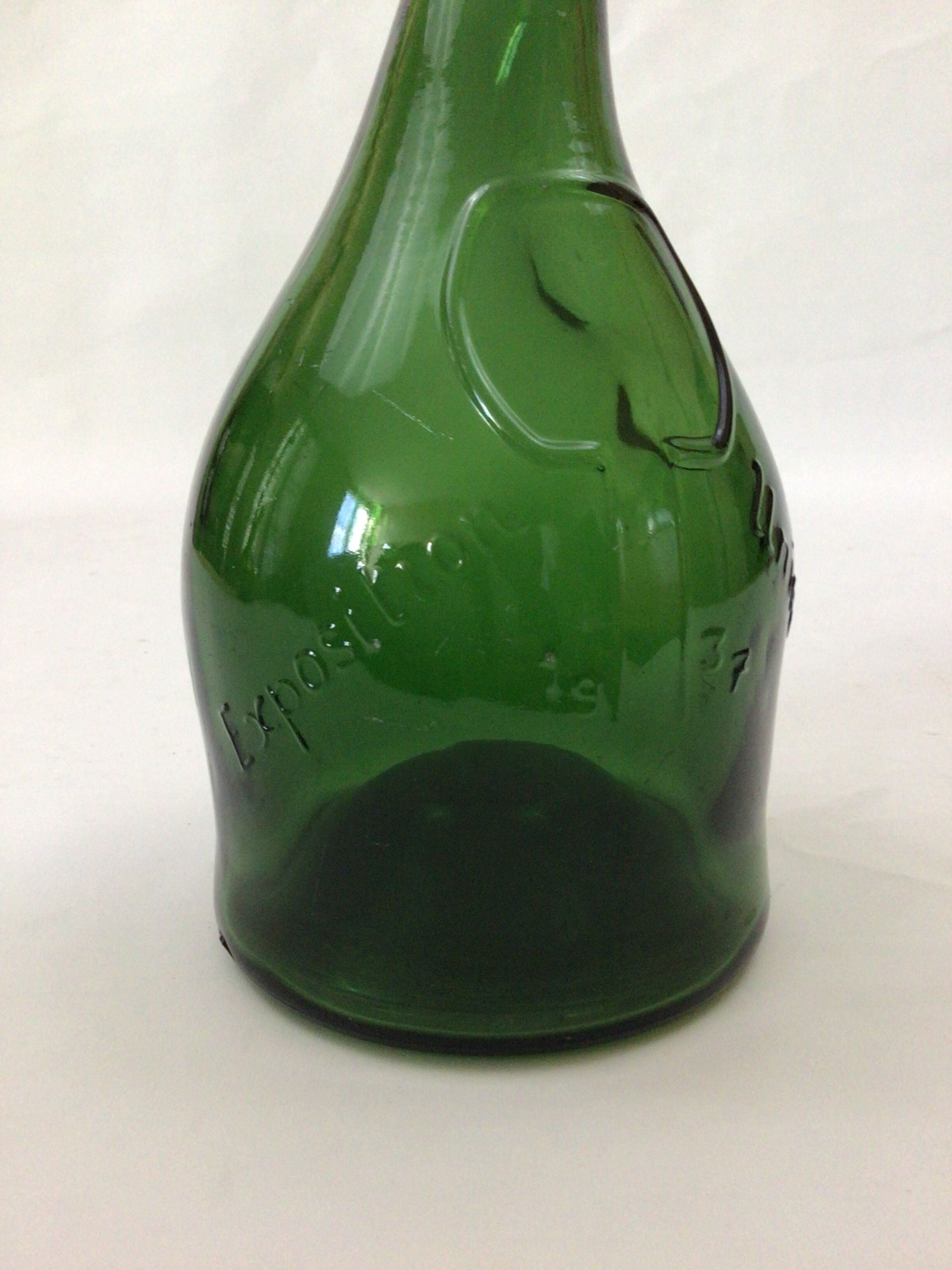 Glass bottle Universal Exhibition 1937