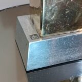 Brutalist bronze lamp by David Marshall 1980