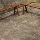 Paire de bancs de ferme en merisier 183 cm.