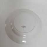 Large round dish Sarreguemines Poitou
