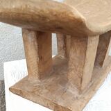 Antique wooden stool Ashanti African art from Ghana
